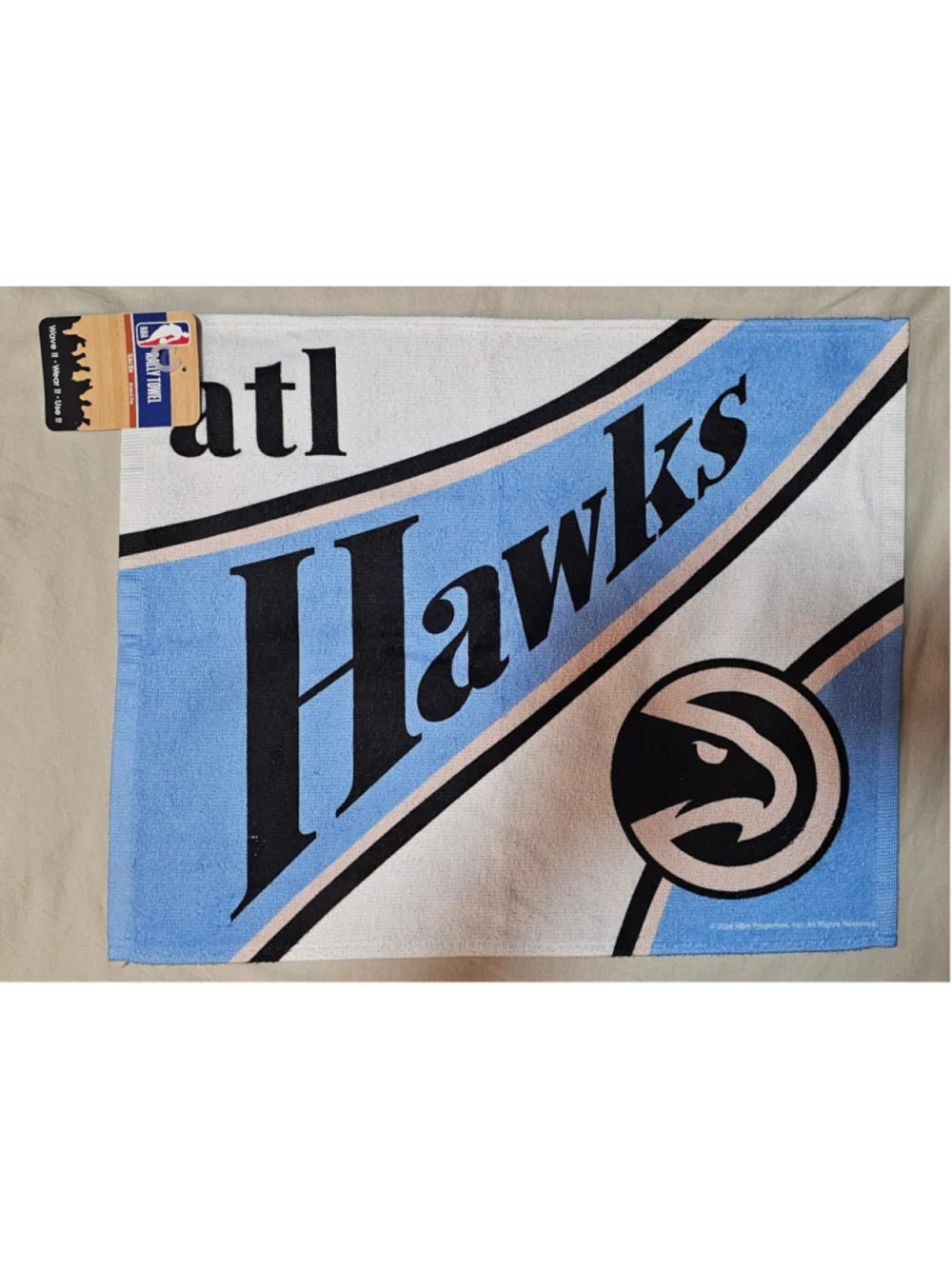 WinCraft Atlanta Hawks NBA Rally Towel One Size Blue White